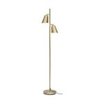It's about RoMi Lampadaires Salon Bremen Fer Dorée | Convient pour 2x E27 