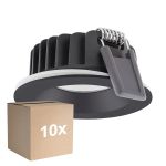 Lot 10x Ledvance LED  SPOT AIR FIX Aluminium  6W 480lm 36D - 927 Blanc Très Chaud | Diamètre 68mm - IP65 - Meilleur Rendu Des Couleurs -  Dimmable