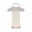 Nordlux Lampe De Chevet Mirano Métal et Verre Rose 3W 150lm - 830 Blanc Chaud | 3 Niveaux De Gradation Dimmable