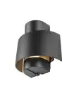 SLV Photoni Aluminium Noir | Convient pour 1x E27