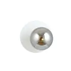 Emibig Applique Murale Oslo Acier Blanc | Convient pour 1x E14 - Max 10W