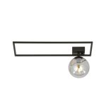 Emibig Plafondlamp Imago Staal Zwart | Geschikt voor 1x E14 - Max 10W