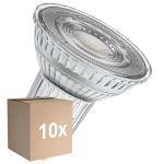 Voordeelpak 10x Ledvance LED Reflector GU10 PAR16 6.1W 575lm 60D - 930 Warm Wit Warm Wit| Dimbaar - Vervangt 80W