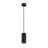 SLV Numinos Phase M Hanglamp Aluminium Zwart 20.1W 1955lm 24D - 930 Warm Wit | Beste Kleurweergave - Dimbaar 