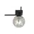 Emibig Plafondlamp Imago Staal Zwart | Geschikt voor 1x E14 - Max 10W