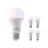 Voordeelpak 5x Calex Smart Standaard LED Lamp E27 8,5W 806lm 2200-4000K | Tuya Wifi - Color Ambiance + Afstembaar Wit