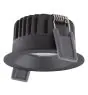 Ledvance LED Spot Fix Aluminium Zwart 8W 680lm 36D - 930 Warm Wit | Zaagmaat 68mm - IP44 - Beste Kleurweergave - Dimbaar