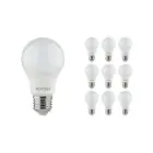 Voordeelpak 10x Noxion Lucent Classic LED E27 Peer Mat 4.9W 480lm - 840 Koel Wit | Vervangt 40W