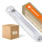 Voordeelpak 6x Ledvance LED Waterdichte Montagebalk Vochtbestendig Behuizing Performance | Geschikt voor 2x150cm LED Buis