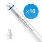 Voordeelpak 10x Philips LED Tube T8 MASTER (EM Mains) High Output 8W 1000lm - 830 Warm Wit | 60cm - Vervangt 18W